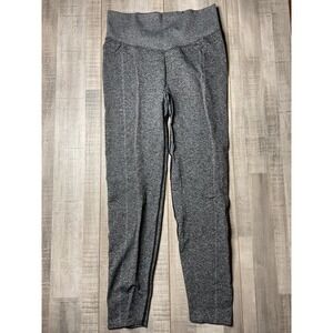 Pink Active Victoria's Secret Heather Grey Seamless High Waist Leggings Large